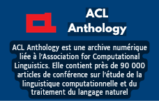 Logo cliquable de la ressource électronique ACL Anthology