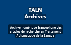 Logo cliquable de la ressource électronique TALN Archives