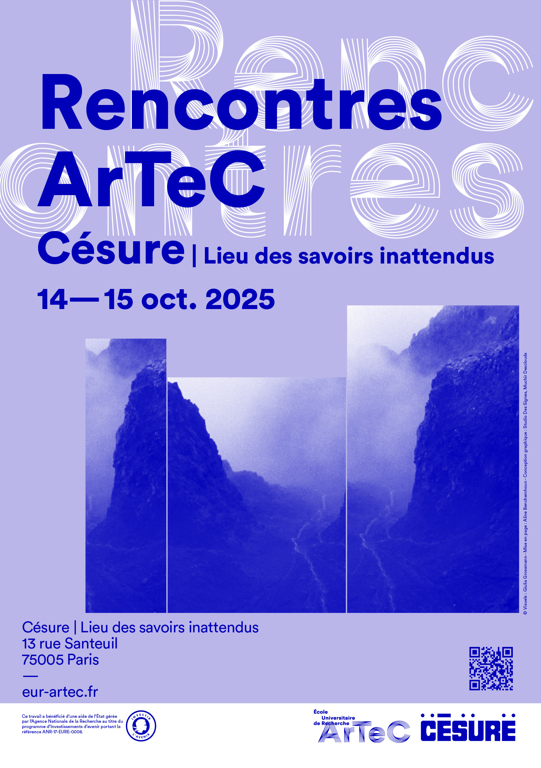 Affiche des Rencontres ArTeC